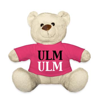 ULM ulm | Allemagne, Wurtemberg, Souabe - Nounours - rose - Devant