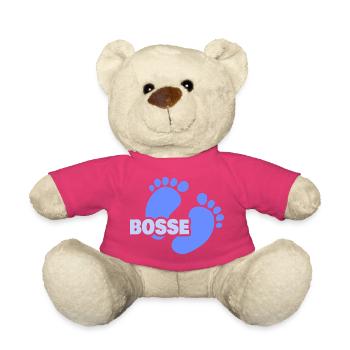 Patrons - Nounours - rose - Devant