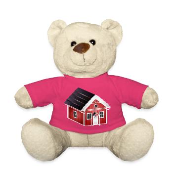2192215_302465285_zauberhaftes_kleines_rotes_sc - Nounours - rose - Devant
