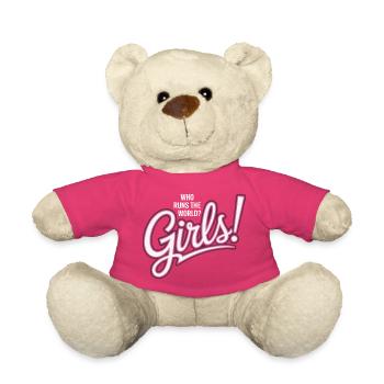 Les femmes : le pouvoir qui dirige le monde, les filles, les filles : la fille - Nounours - rose - Devant