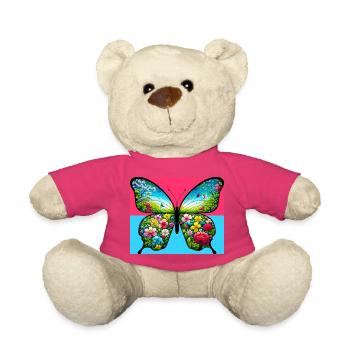 Schmetterling - Teddy - Pink - Vorne