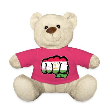 Tadschikistan_Flagge_Faust_used - Nounours - rose - Devant