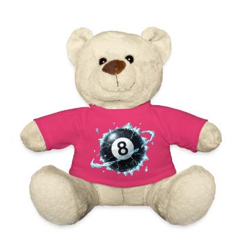 Coupure glacée en 8 balles - Nounours - rose - Devant