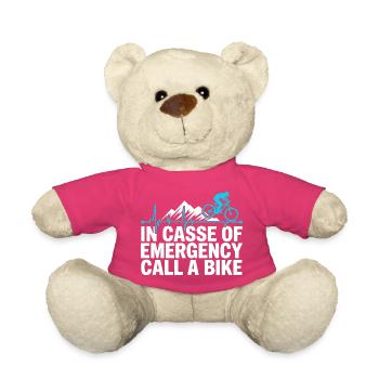Mountainbike Downhill MTB Riding Radsport Action - Teddy - Pink - Vorne