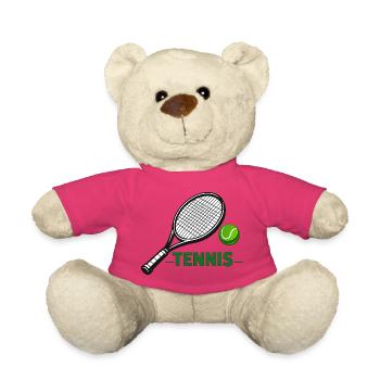 Tennis Design - Teddy - Pink - Vorne