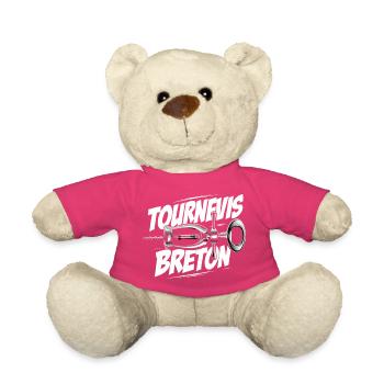 HUMOR BRITTANY DER BRETONISCHE CODE LUSTIGES GEBURTSTAGSGESCHENK - Teddy - Pink - Vorne