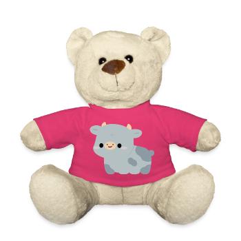 Belgische Blaue Kuh - Teddy - Pink - Vorne