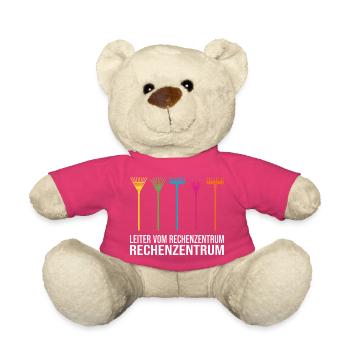 C Python Php Java Programmierer Coding - Teddy - Pink - Vorne