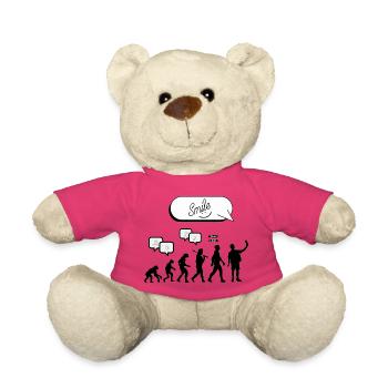 Entwicklung der Kommunikation - Teddy - Pink - Vorne