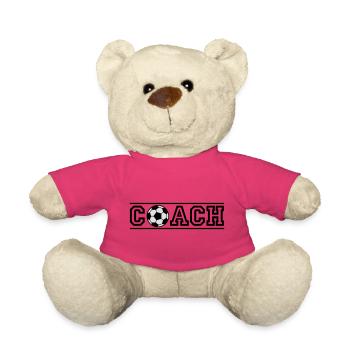Fußballtrainer - Teddy - Pink - Vorne