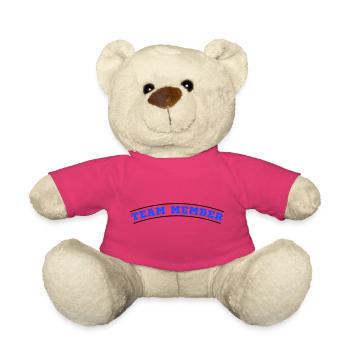 Team Member Design - Teddy Bear - pink - Front