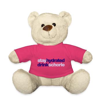 stay hydrated - drink schorle - Teddy - Pink - Vorne