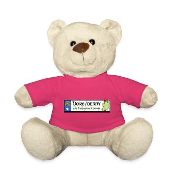 Derry Oak Leaf County Heritage Banner - Teddy - Pink - Vorne