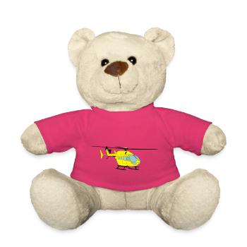 ec145 ah145 Hubschrauber Helikopter Helicopter - Teddy - Pink - Vorne