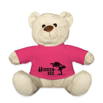 Hiddensee, pearl of the Baltic Sea - Teddy Bear - pink - Front