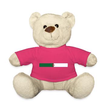 Algerische Flagge - Teddy - Pink - Vorne