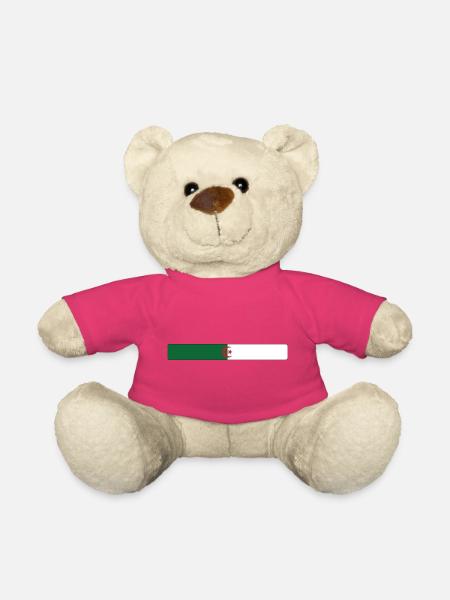 Algerische Flagge - Teddy - Pink