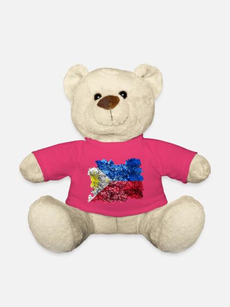Philippinen Vintage Flagge - Teddy - Pink