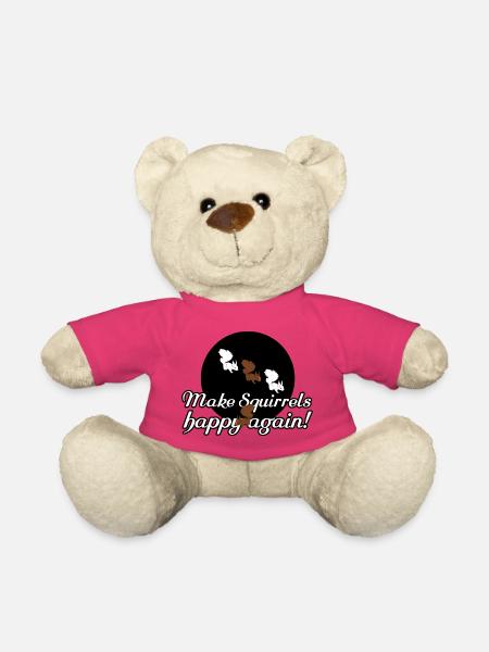 Eichhörnchen Tiere Liebe Tierfreund Sprüche - Teddy - Pink