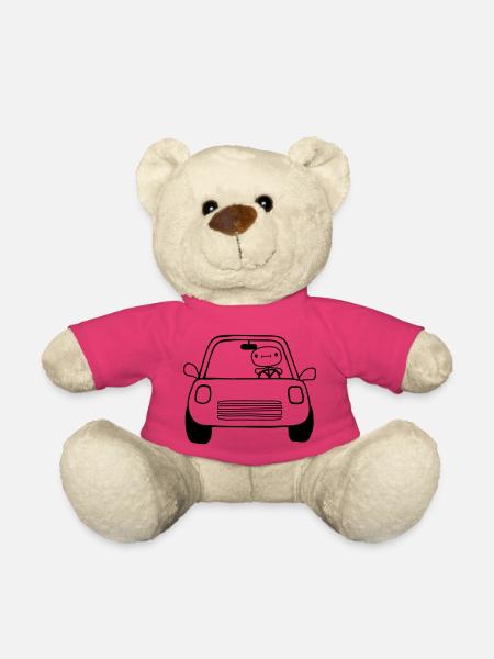 Bande dessinée Car Driver - Nounours - rose
