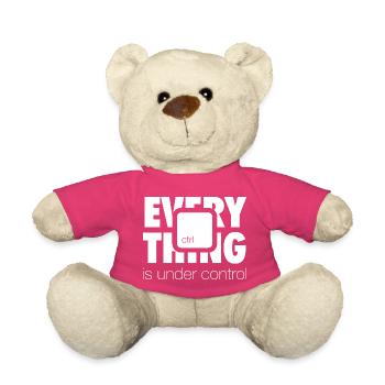 Sous ctrl (sombre) - Nounours - rose - Devant