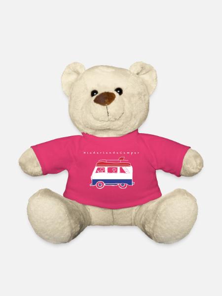 Pays-BasCampers - Nounours - rose