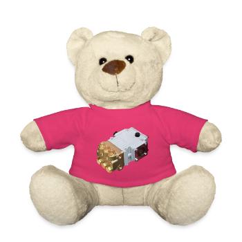 NP10 - Teddy Bear - pink - Front