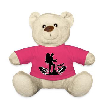 Contour du vagabond - Nounours - rose - Devant