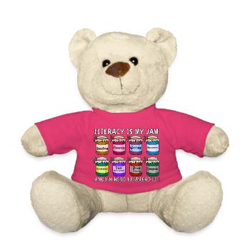 Lehrer und kreative ideal für Buchliebhaber  - Teddy - Pink - Vorne