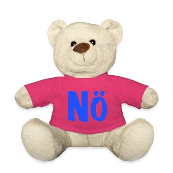 Non - Contre - anti - taux d'intérêt zéro - Nounours - rose - Devant