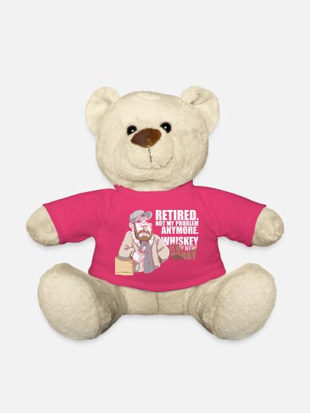Whiskey Spruch Whiskeytrinker Whiskeyliebhaber - Teddy - Pink