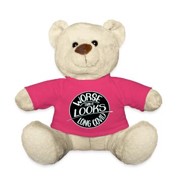 Pire qu’il n’y paraît, le Covid long - Nounours - rose - Devant