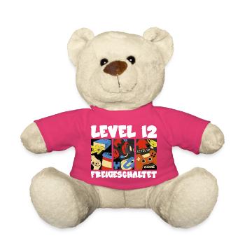 Niveau 12 Retro Game Collage pro gamer 12. - Nounours - rose - Devant