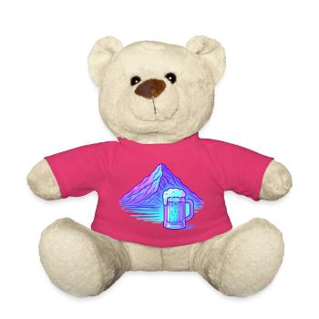 Bière Bergneon Gloss Blue - Nounours - rose - Devant