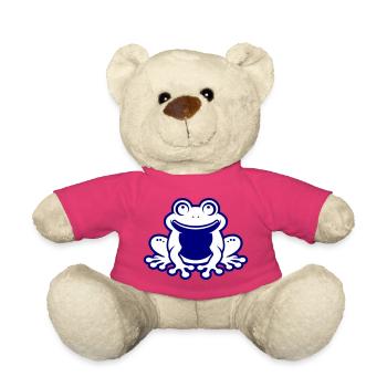 Grenouille Comique Crapaud - Nounours - rose - Devant