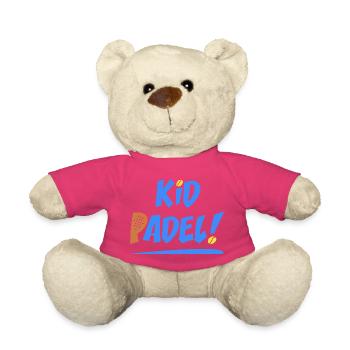 Kid Padel – Humor, Sport und Wortspiele - Teddy - Pink - Vorne