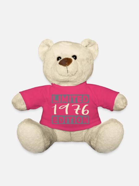 Vintage 1976, 50 Jahre Geburtstagsgeschenk - Teddy - Pink