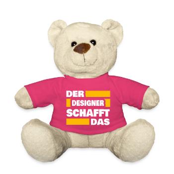 Beruf Designer - Teddy - Pink - Vorne