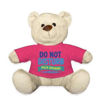 Do Not Disturb Pack Opening In Progress Trading - Teddy - Pink - Vorne