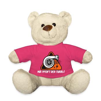 Mir pfeift der Turbo - Teddy - Pink - Vorne