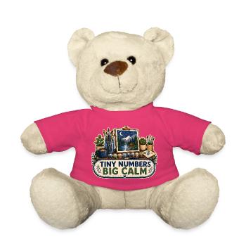 PETITS NOMBRES GRAND CALME - Nounours - rose - Devant