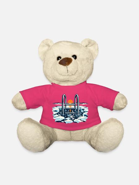 Einstieg ins Eis - Teddy - Pink