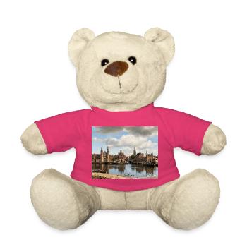 Blick auf Delft (realistisch) - Teddy - Pink - Vorne