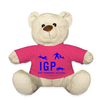 IGP Hundesport - Blau - Teddy - Pink - Vorne