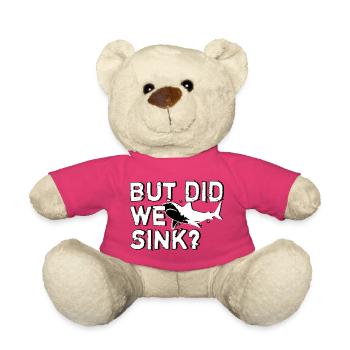 Mais nous avons des propriétaires de bateaux de bateau drôle de plaisance - Nounours - rose - Devant