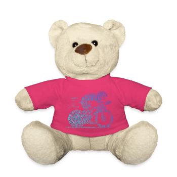 Un incontournable pour les vrais vélos de route - Nounours - rose - Devant