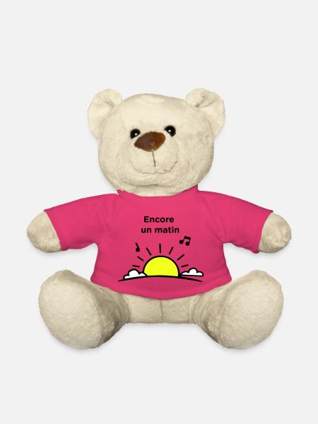 Another morning - Teddy Bear - pink