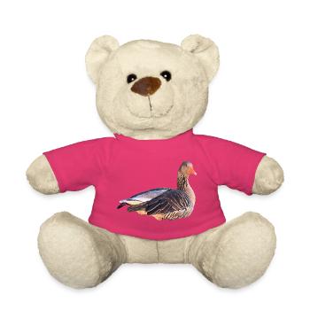 Graugans - Teddy - Pink - Vorne