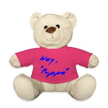 Begrüßung - anders - Teddy - Pink - Vorne