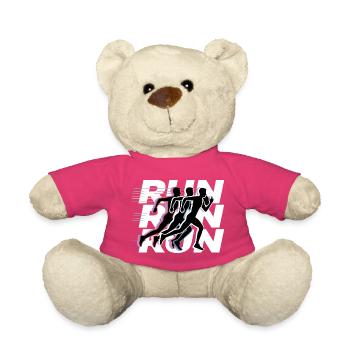 Silhouettes de course - Nounours - rose - Devant